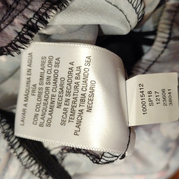 bar III Women's Brussels Splatter Paint Jumpsuit, Gray, Size SMALL NWT - Picture 10 of 10